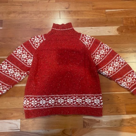 Vintage Chimney Ridge II Fair Isle Knit Turtleneck Sweater - Womens 2XL - Picture 3 of 6